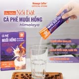  Cà phê Muối Hồng Himalaya hòa tan đậm đà từ Message Coffee, đặc sản cafe Huế thơm ngon tiện lợi, hộp 10 gói x 18gr 