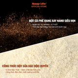  Cà Phê Sữa Đặc Hòa Tan chuẩn gu Việt, đậm đà sánh mịn từ Message Coffee, Cafe Hòa tan 4in1 – Hộp 10 Gói x 18gr 