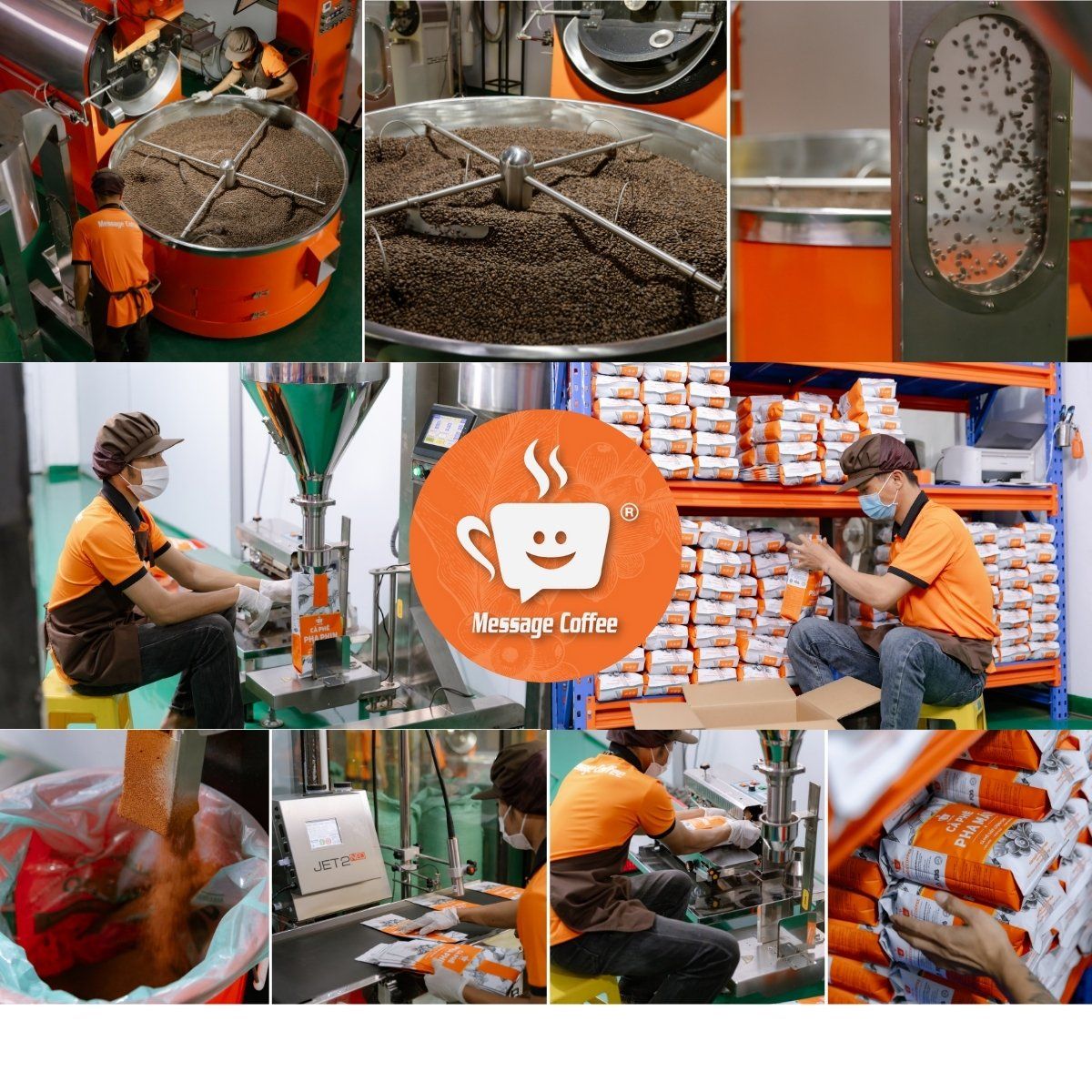  Cà phê pha phin M3 10Kg, cà phê giá sỉ dành cho chủ quán từ Message Coffee 