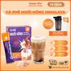 Cà phê Muối Hồng Himalaya hòa tan đậm đà từ Message Coffee, đặc sản cafe Huế thơm ngon tiện lợi, hộp 10 gói x 18gr