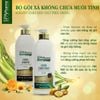 Cặp dầu gội xả SpaPharma Keratin 1000ml/chai Giải pháp cho mái tóc suôn mượt chắc khỏe