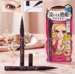 Bút Kẻ Mắt Nước Kissme Siêu Mượt Không Trôi Màu Nâu Đen 0.4ml