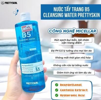 Nước Tẩy Trang B5 Cleansing Water Prettyskin