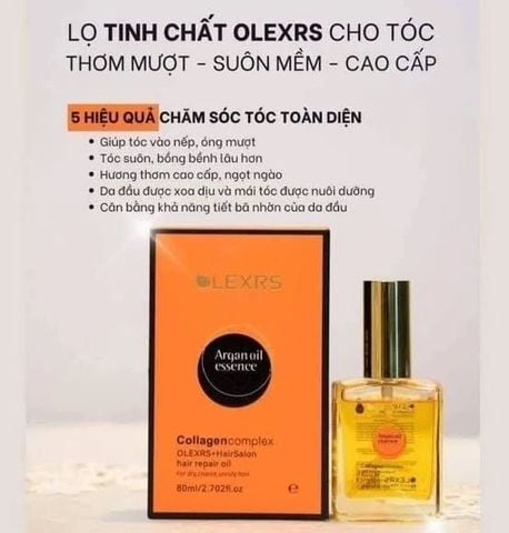 Tinh Dầu Dưỡng Tóc Olexrs Hair Salon Collagen Complex 80ml