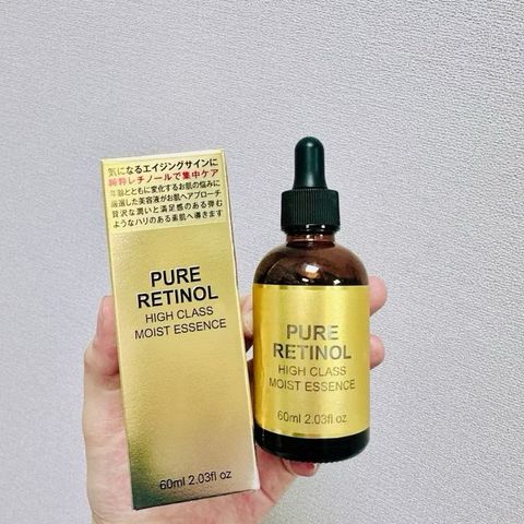 Tinh chất hổ trợ chống lão hóa Pure Retinol High Class Moist Essence 60ml - Hàng Nhật