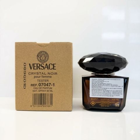 Nước Hoa nữ Tester Versace Crystal Noir EDP 90ml: Quyến Rũ, Tiết Kiệm Chi Phí