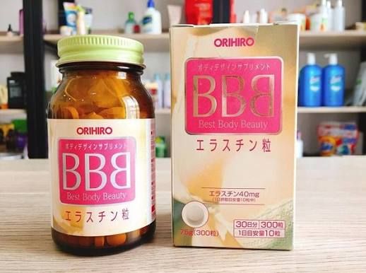 Viên uống ORIHIRO BBB Best Beauty Body tăng kích thước và săn chắc ngực, 300 viên/hộp