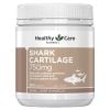 Sụn vi cá mập Healthy Care Shark Cartilage 750mg hỗ trợ xương khớp, tăng cường miễn dịch 200 viên