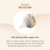 Bộ 2 núm ti Hegen đủ size S, M, L từ sơ sinh đến 6 tháng, Extract Flow, dùng thức ăn sệt