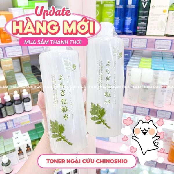 Nước Dưỡng Da Chiết Xuất Ngải Cứu Chinoshio