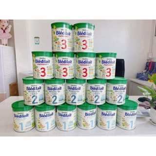 Sữa Bột Công Thức Bledina Cho Bé Đủ Số 1,2,3 Hộp 400g & 900g
