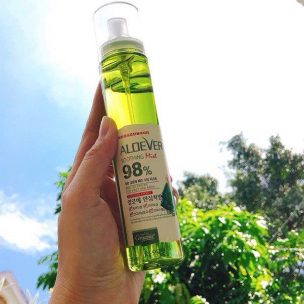 [TEM PHỤ] Xịt Khoáng Lô Hội Aloe Vera Soothing Mist 118ml - Cấp ẩm,dịu da, nuôi dưỡng làn da khô sần