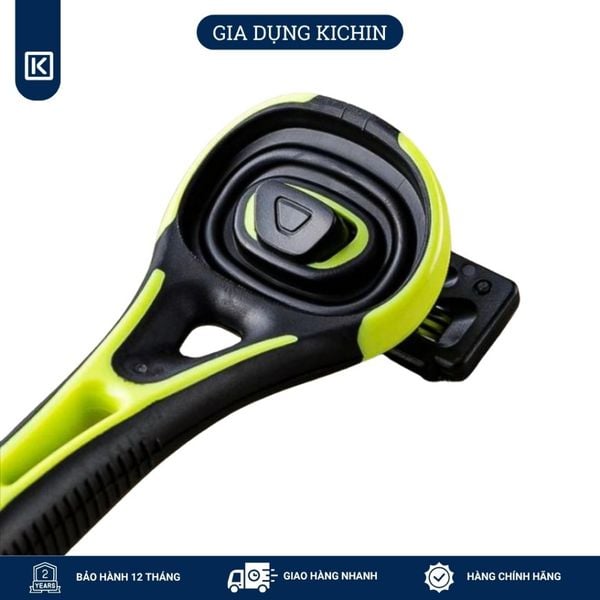 Dao Cạo Râu Kai Nhật 5 Blade Xfit Màu Xanh 4 Đầu Thay