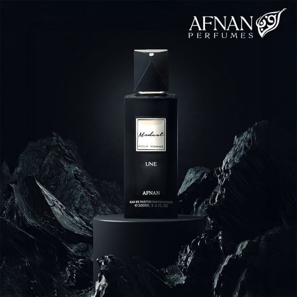 Nước Hoa Nam Afnan Modest Pour Homme Une 100ml - Hương Cam Chanh, Tiêu Đen, Xạ Hương - Quyến Rũ