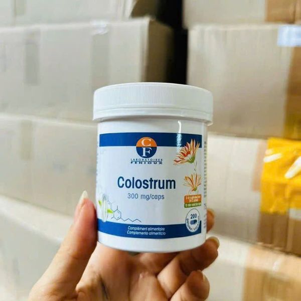 Sữa non Pháp Fenioux Colostrum mẫu mới 200 viên