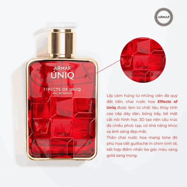 Nước hoa nữ Armaf UNIQ EFFECTS OF UNIQ EDP 100ml