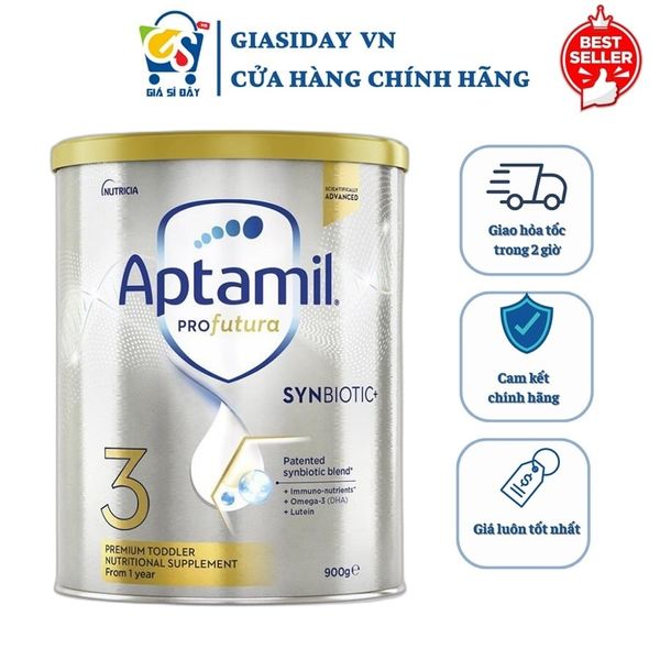 [Tem Bắc Nam] Sữa Aptamil Profutura Úc Synbiotic Số 3 - Sữa Bột Công Thức 900g