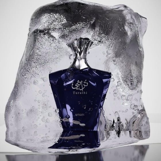 Nước Hoa Nam Afnan Turathi Blue 90ml - Hương Bưởi Tây, Long Diên Hương, Gỗ - Sang Trọng, Quý Phái