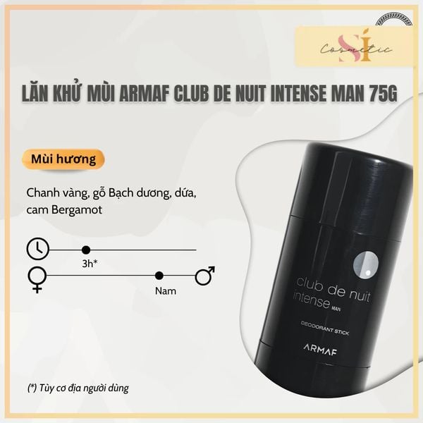 Lăn Khử Mùi ARMAF Club De Nuit