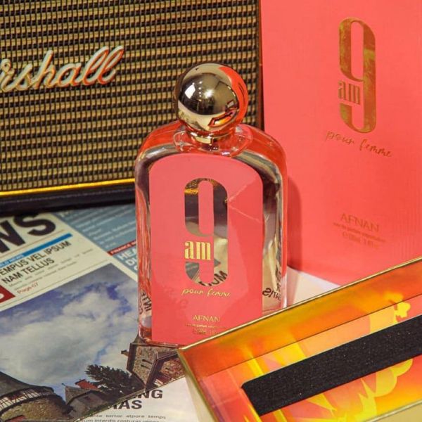 Nước Hoa Afnan 9AM Pour Femme EDP 100ml - Hương Hoa Quả Ngọt Ngào, Thanh Lịch Cho Nữ