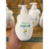 Sữa Tắm Kracie Naive Body Wash Sạch Dịu Nhẹ Dưỡng Ẩm Mịn Màng Nhật Bản 530ml