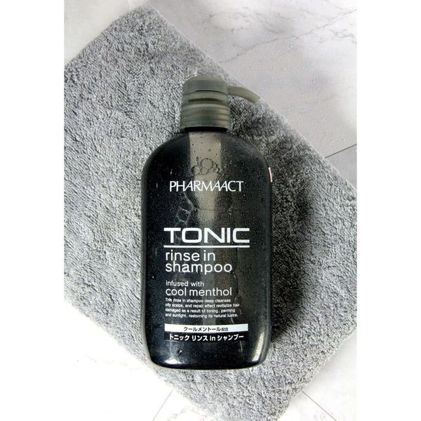 Dầu Gội Xả 2in1 Bạc Hà Mát Lạnh cho Nam PharmaAct Tonic Rinse In Shampoo (550ml)