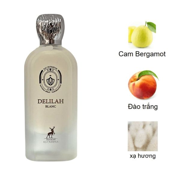 Nước Hoa Maison Alhambra Delilah Blanc Eau De Parfum (EDP) 100ml