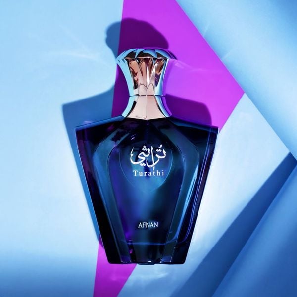 Nước Hoa Nam Afnan Turathi Blue 90ml - Hương Bưởi Tây, Long Diên Hương, Gỗ - Sang Trọng, Quý Phái