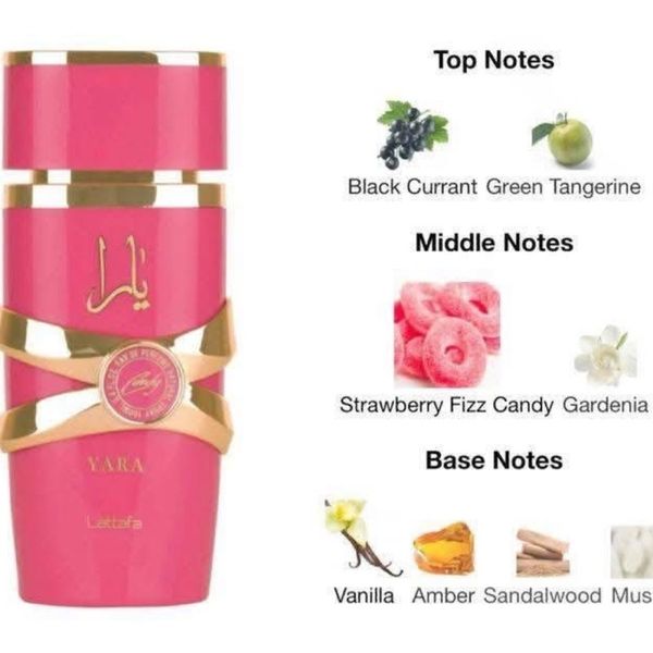Nước Hoa Yara Candy Lattafa 100ml Ngọt Ngào Như nàng Tiểu Thư Đầy Lôi Cuốn