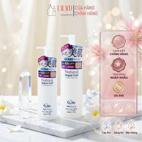 Gel tẩy tế bào chết Cure Natural Aqua Gel làm sạch da 100g