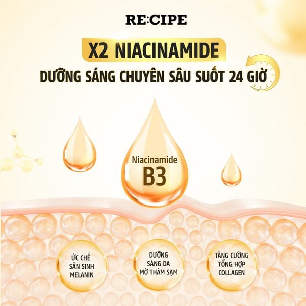 Kem mắt chống lão hóa giảm quầng thâm bọng mắt Recipe Lifting Recipe Dark Cover Eye Cream 30ml