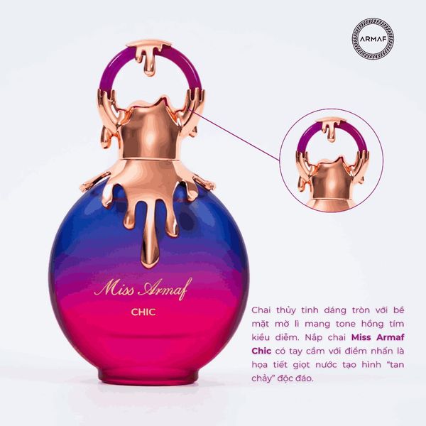 Nước hoa nữ MISS ARMAF CHIC Eau de Parfum 100ml
