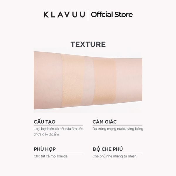 Phấn Nước Klavuu BLUE Pearlsation Collagen Aqua Cushion 12g
