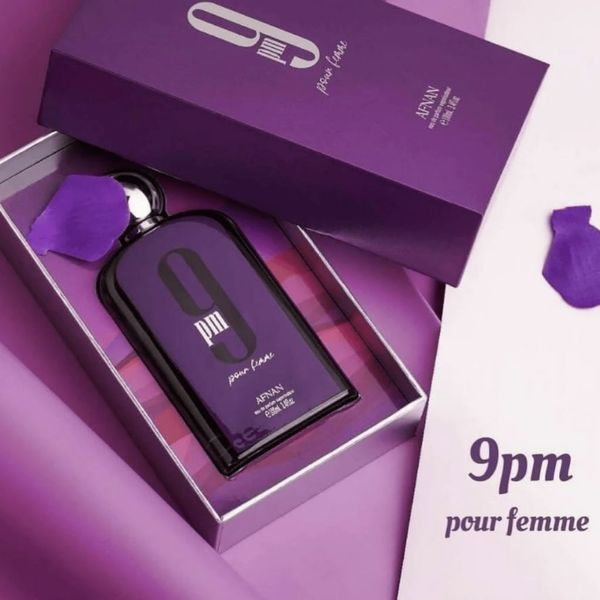 Nước Hoa Nữ AFNAN 9AM/ 9PM EDP Lưu Hương 6-8H 100ML