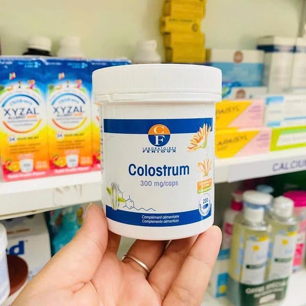 Sữa non Pháp Fenioux Colostrum mẫu mới 200 viên