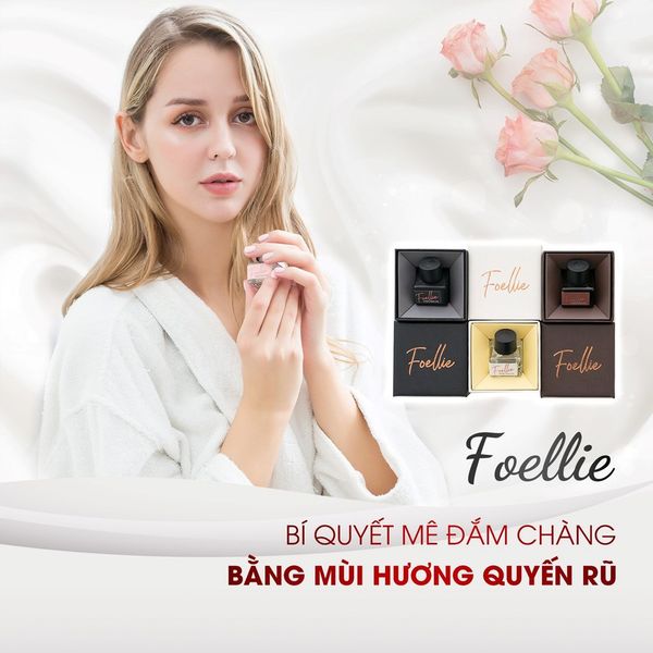 Nước Hoa Vùng Kín Hương Nhẹ Nhàng, Tinh Tế Foellie Eau De Inner Beauty Perfume Bon Bon 5ml (Chai Trắng - Best Seller)