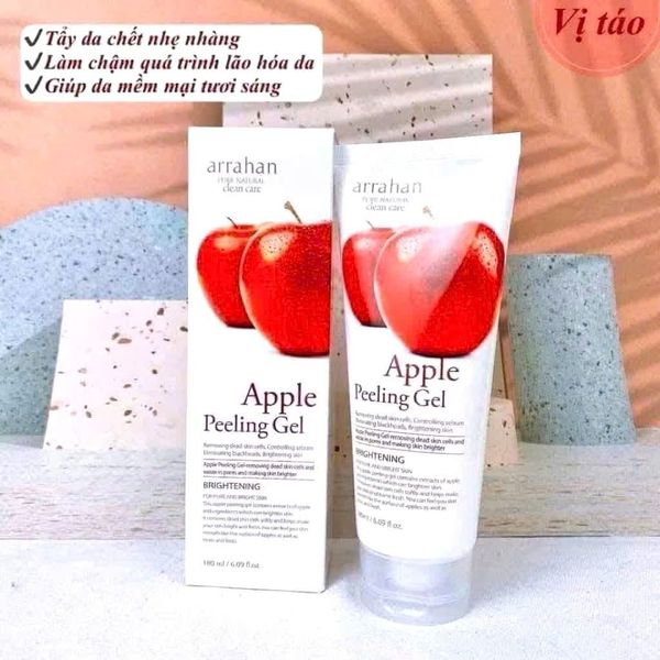 Gel tẩy tế bào chết Arrahan Hàn Quốc Đủ Màu_Làm Sạch Da Dịu Nhẹ, Giúp Da Mịn Màng Dưỡng Ẩm 180ml