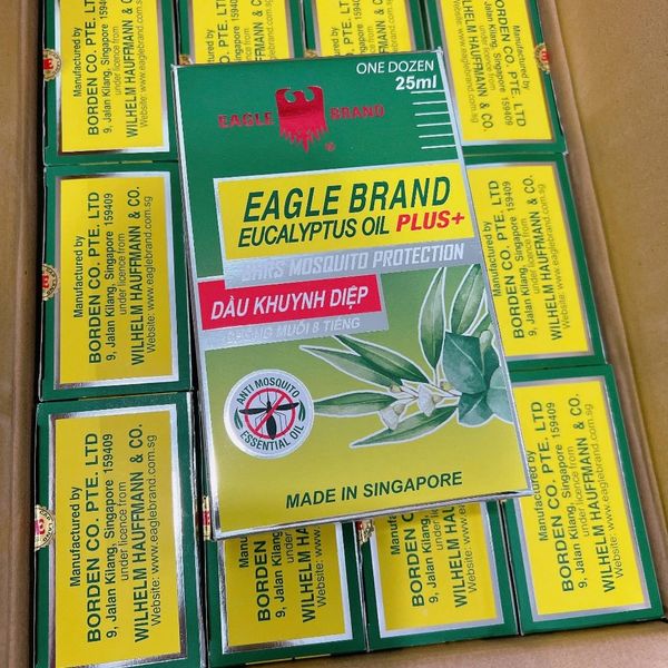 Dầu Khuynh Diệp Eagle Brand Eucalyptus Oil Plus 25ml