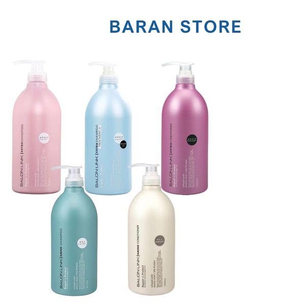 Dầu gội, Dầu xả dưỡng tóc không chứa Silicone Kumano Salon Link 1000ml