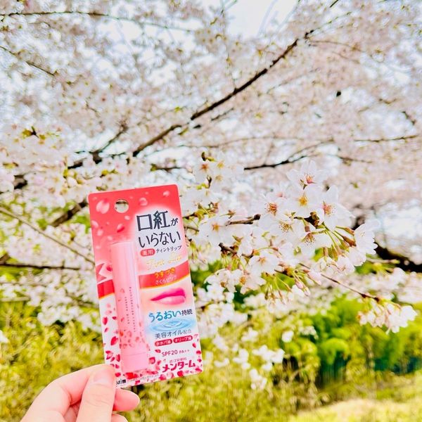 Son dưỡng môi chống nắng Omi, son dưỡng lên màu tự nhiên Omi Menturm Tint Lip SPF20/PA++ Nhật Bản