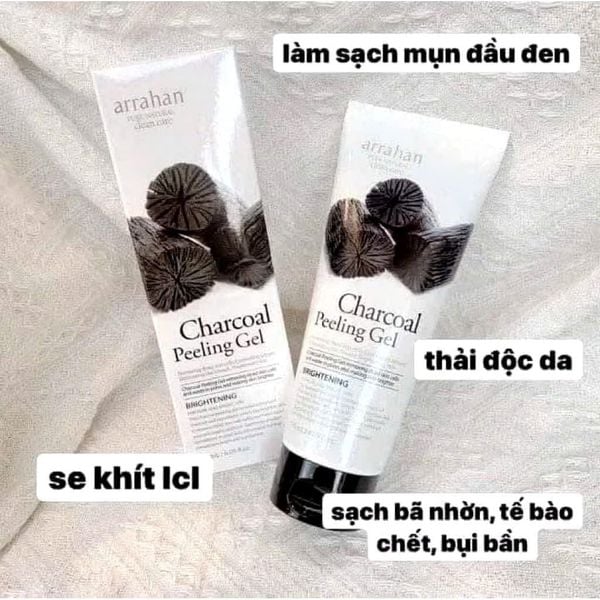 Gel tẩy tế bào chết Arrahan Hàn Quốc Đủ Màu_Làm Sạch Da Dịu Nhẹ, Giúp Da Mịn Màng Dưỡng Ẩm 180ml