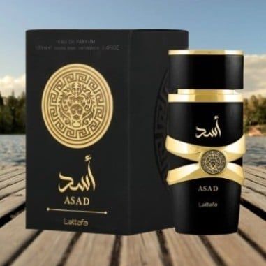 Nước Hoa Nam Lattafa Asad EDP 100ml – Hương Cay Nồng & Gỗ Trầm Quyền Lực Nam Tính