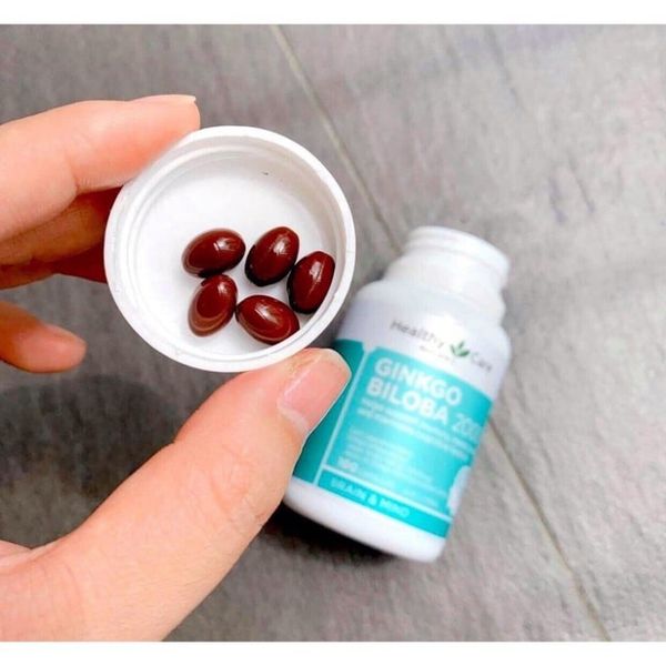Thực Phẩm Bảo Vệ Sức Khỏe Healthy Care Ginkgo Biloba 2000 Hộp 100 Viên