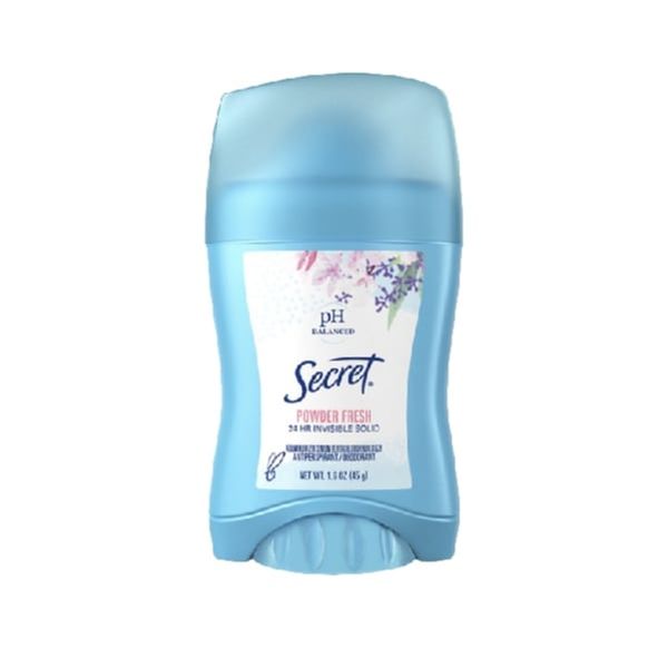 Sáp Khử Mùi SECRET 45g, Giảm tiết mồ hôi và dưỡng da săn mịn, hương phấn thơm dịu nhẹ - Mỹ