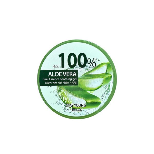 Gel lô hội StayYoung 300ml – Dưỡng ẩm, làm dịu da, dùng được cho mặt & body