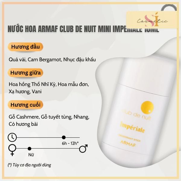 Lăn Khử Mùi ARMAF Club De Nuit