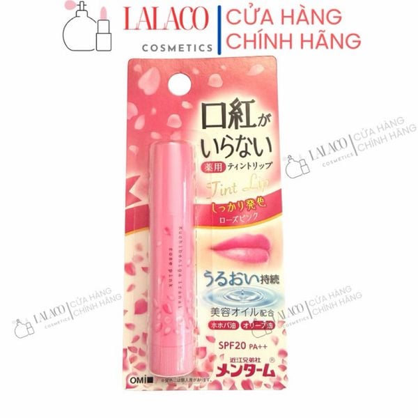 Son Dưỡng Chống Nắng Nhật Bản Dưỡng Ẩm Sâu Cho Môi Nhạy Cảm Khô Nứt Nẻ Omi Menturm Deepner Nhật Bản (2.3g/thỏi)