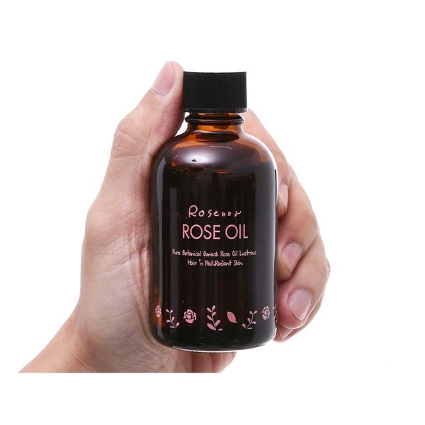 Dầu hoa hồng Rose Oil Nhật Bản 60ml Dầu dưỡng ủ tóc dưỡng da dưỡng móng phục hồi và dưỡng ẩm tóc