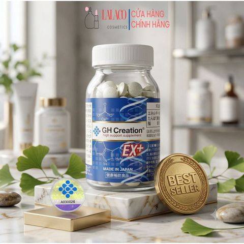 Viên Uống Hỗ Trợ Tăng Chiều Cao Nhật Bản GH Creation EX+ 270 Viên