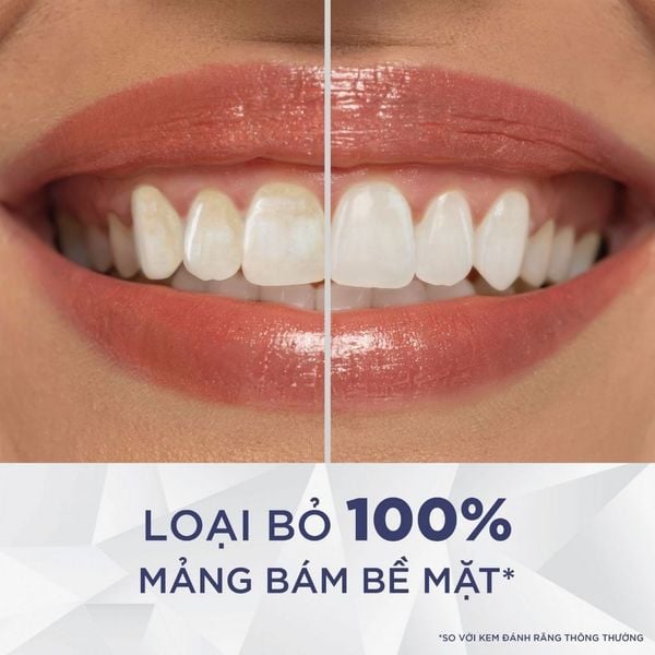 Kem đánh răng Crest 3D White Brilliance Vibrant Peppermint/Blast/Charcoal Trắng Răng Bảo Vệ Men Răng 130g